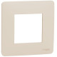Рамка 1-місна Unica Studio бежева Schneider Electric NU200244