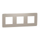 Рамка 3-постова Unica Studio пісочна/бежева Schneider Electric NU280627