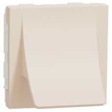 Вывод кабеля до 12мм (2 модуля) Unica New Schneider Electric бежевый NU386244