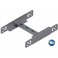 Шарнирный угол односекционный для кабельроста 500х100мм, цинкование, метод Сендимира, толщ. 1,2мм UEA PMMB15012PG