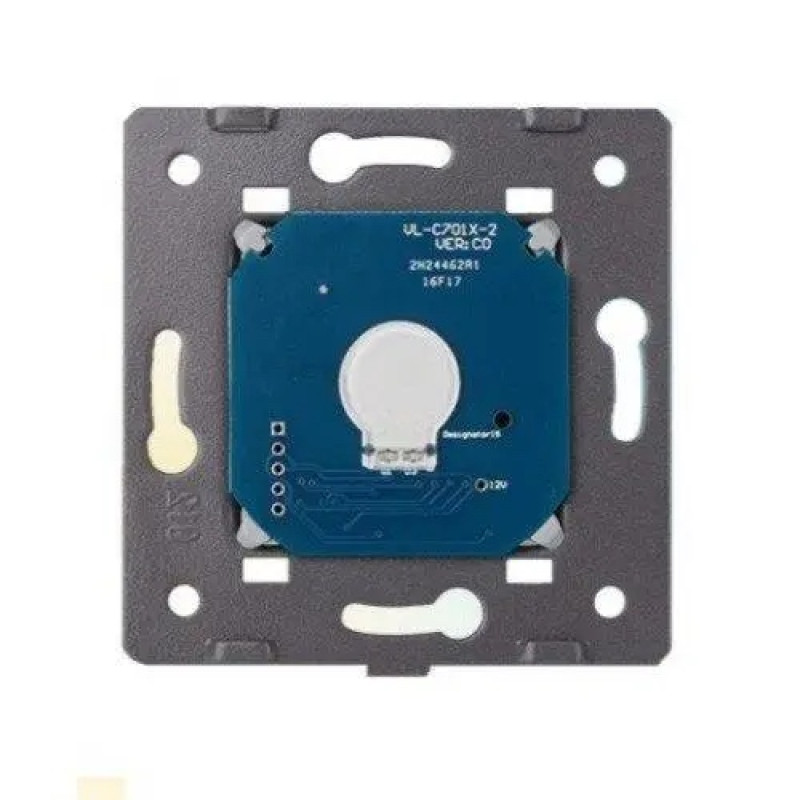 Сенсорний безшумний вимикач LIVOLO 0dB, 5А 230В, без нейтралі (VL-C701Q)