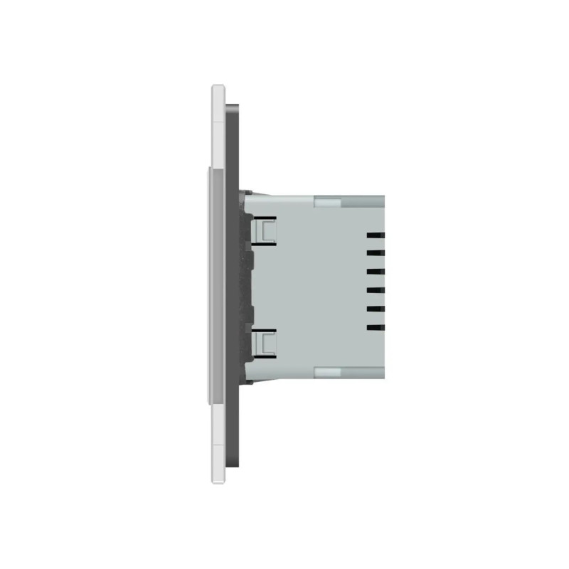 Светильник для лестницы пола серый, стекло, 2700K, 220В, 0.35Вт Livolo (VL-C7FCL1-2IP)
