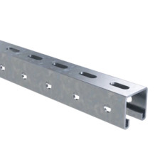 Профиль С-образный 41х41, длина 500 мм, толщина 2 мм, цинкование, метод Сендимира UEA C4141A.0520PG