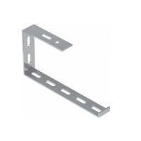 Скоба облегчена на лоток с основанием 50 (тип С), горячего цинкования, толщ. 3мм UEA TK550PG
