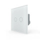 Умный сенсорный выключатель для роллет LIVOLO белый матовый
