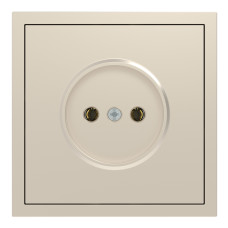 Розетка без заземления, механизм шампанья 16А Soft ER111-C ARDERO (без рамки) 80820