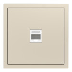 Розетка комп’ютерна, механізм шампань Soft ER151PC-C ARDERO (без рамки)  80826