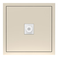 Розетка телевизионная, механизм шампанья Soft ER141TV-C ARDERO (без рамки)  80825