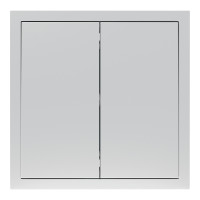 Выключатель 2-кл. перекрестный, механизм серебро 10А Soft EV132-S ARDERO (без рамки) 80790