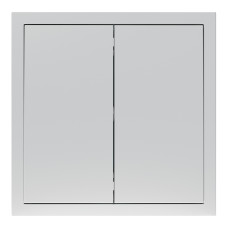 Выключатель 2-кл. перекрестный, механизм серебро 10А Soft EV132-S ARDERO (без рамки) 80790