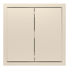 Выключатель 2-кл. проходной, механизм шампань 10А Soft EV122-C ARDERO (без рамки) 80815