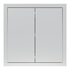 Выключатель 2-кл. проходной, механизм серебро 10А Soft EV122-S ARDERO (без рамки) 80789