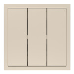 Выключатель 3-кл., механизм шампанья 10А Soft EV113-C ARDERO (без рамки) 80817