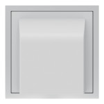 Вывод кабеля, механизм серебро Soft ER161C-S ARDERO (без рамки) 80803