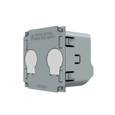 Умный сенсорный выключатель LIVOLO ZigBee, 2-сенсорный, проходной/перекрестный, 5А 230В, без нейтрала