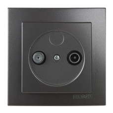 Розетка Nilson Touran антрацит TV-SAT ( 24161037 )