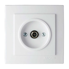 Розетка Nilson Touran белая 1-на SAT F-разъем ( 24111065 )