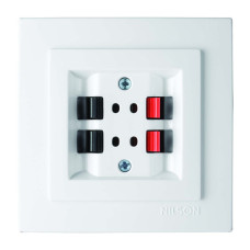 Розетка Nilson Touran біла аудіо стерео ( 24111050 )