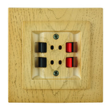 Розетка Nilson Touran клен аудио стерео ( 24281050 )