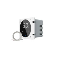 Умный Wi-Fi терморегулятор (термостат) сенсорный программируемый для электрического теплого пола LIV