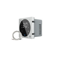 Умный Wi-Fi терморегулятор (термостат) сенсорный программируемый для электрического теплого пола LIV