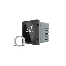 Умный Wi-Fi терморегулятор (термостат) сенсорный программируемый для электрического теплого пола LIV