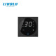 Розумний Wi-Fi терморегулятор (термостат) сенсорний програмований для електричної теплої підлоги LIV