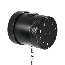 Умный биометрический замок со сканером отпечатка пальца Livolo черный (VL-SHL002-B)