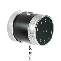 Умный биометрический замок со сканером отпечатка пальца Livolo коричневый (VL-SHL002-S)