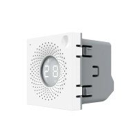 Умный датчик температуры и влажности ZigBee (термометр-гигрометр) LIVOLO, белый, модуль без рамок