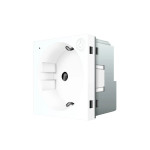 Розумна розетка LIVOLO ZigBee, з заземленням, біла, 16А 230В, керування через Alexa / Google Home / 