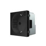 Розумна розетка LIVOLO ZigBee, з заземленням, чорна, 16А 230В, керування через Alexa / Google Home /