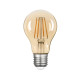 Лампа светодиодная FILAMENT A60 10W E27 2200K (бронза) Violux 831022