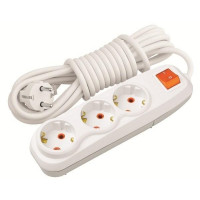 Удлинитель NILSON 3х1,5 3p 3м с заземлением и выключателем (43131103)