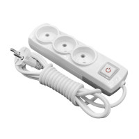 Удлинитель Violux 3р 3м без заземления с выключателем ( 920341 )