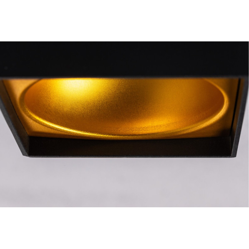 Светильник спот TENSA II GU10 max. 20W IP20 квадрат черный OS-TENGU10KW-00