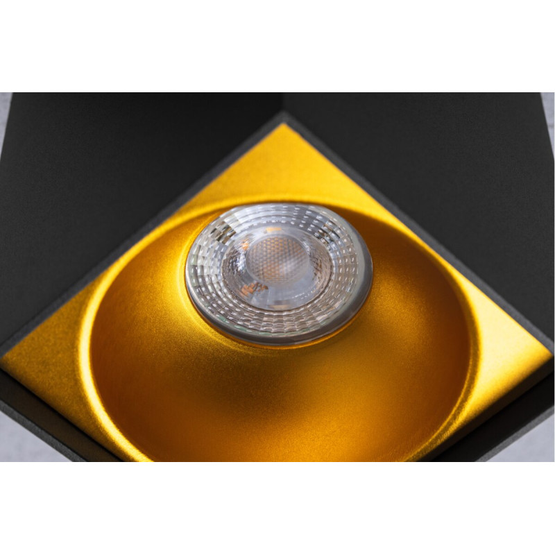 Светильник спот TENSA II GU10 max. 20W IP20 квадрат черный OS-TENGU10KW-00