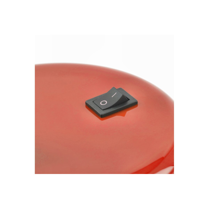 Лампа настольная RIO 1хE27 красная GTV LB-RIOE27-42