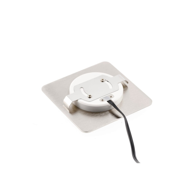 Лестничный светодиодный светильник GTV ESCADA 0,8W 4000K 12V IP20 квадрат матовый LD-ESKB084-51