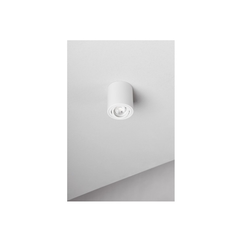 Потолочный светильник спот AVEIRO BIS IP20 круглый белый GTV OS-AVB8090OK1-10