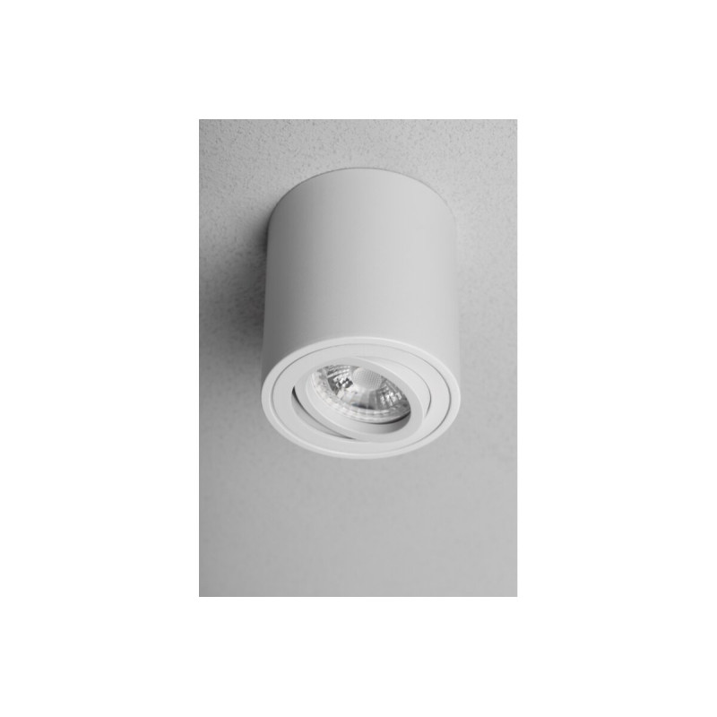 Потолочный светильник спот AVEIRO BIS IP20 круглый белый GTV OS-AVB8090OK1-10