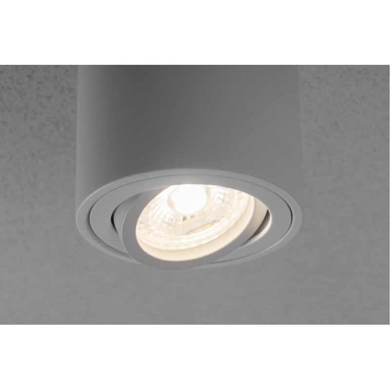 Потолочный светильник спот AVEIRO BIS IP20 круглый белый GTV OS-AVB8090OK1-10