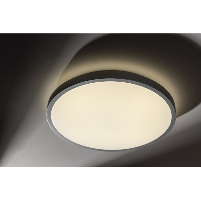 Світильник світлодіодний ATOL Ø400mm 3000K 32W 2560lm AC180-250V 50/60 Hz IP54 GTV LD-ATOL32W-WW-02