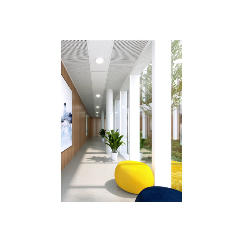 Светильник светодиодный накладной LOUIS 12 Вт 960 Лм 4000K AC176-264В 50-60 Гц IP54 круглый GTV LD-LSNO12W-NB