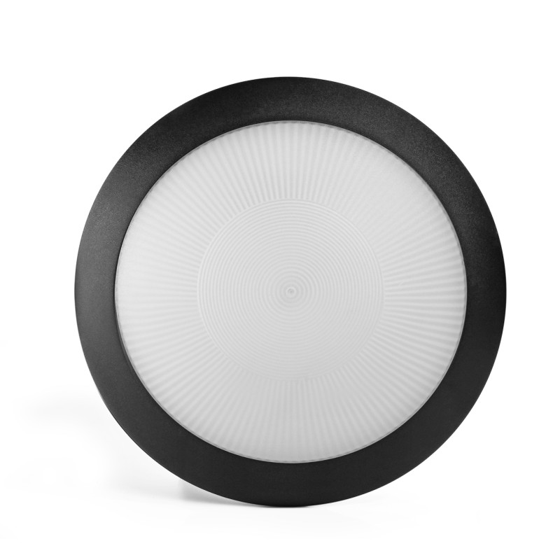 Світильник стельовий IP65 під лампу E27 VIDEX VL-BHR-E2726SB з датчиком руху