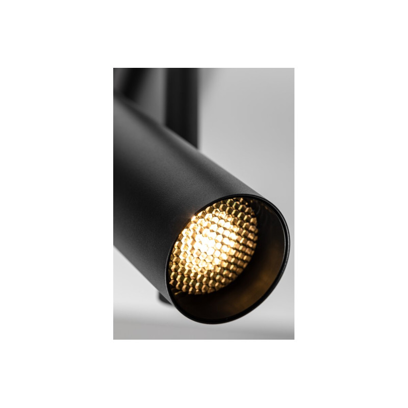 Светильник трековый GROSSO, GU10, макс 20 Вт AC220-240В 50-60 Гц IP20 IK08 круглый черный GTV XLD-GRSGU10OC-NB