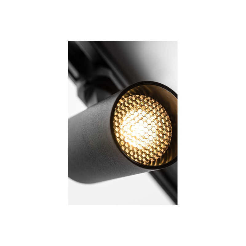 Трековый светильник 1-фазовый LIMA GU10 IP20 круглый черный GTV XLT-LMAGU10OC-NB