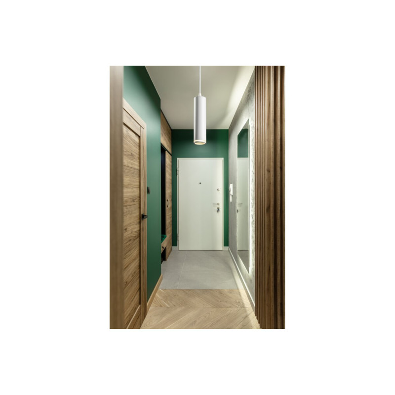 Трековый светильник 1-фазовый SOLIS 2 55x210mm max.250V GU10 max.20W IP20 круглый белый GTV XLT-SOL2-GU10-00