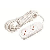 Удлинитель NILSON 2х1 2p 5м без заземления ( 42130005 )