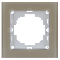 Рамка Nilson Alegra стекло бронза 1-на ( 25BR0091 )